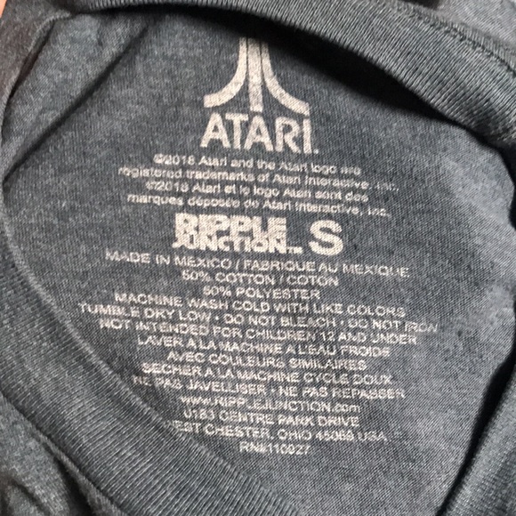 Atari blue grey long sleeve shirt - Picture 4 of 4